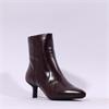Wonders Flexfit High Heel Ankle Boot - Burgundy Leather